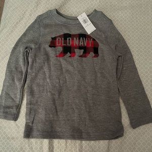 Old Navy toddler long sleeve thermal size 2T NWT